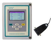 Wall mounted area velocity type open channel ultrasonic flow meter with RS485 modbus